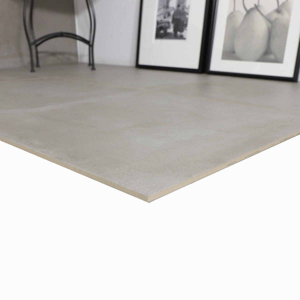 Paketpris! 7,2 m² Klinker Powder Argent 60x60 (249:-/m²)