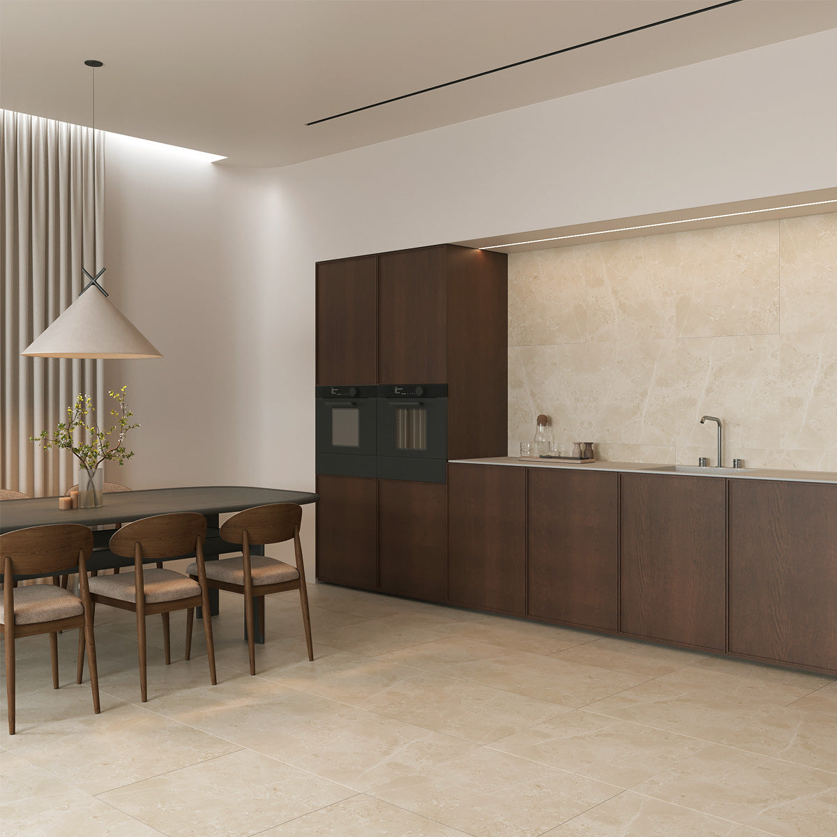 Klinker Pulse Cream Marmor Matt 60x60