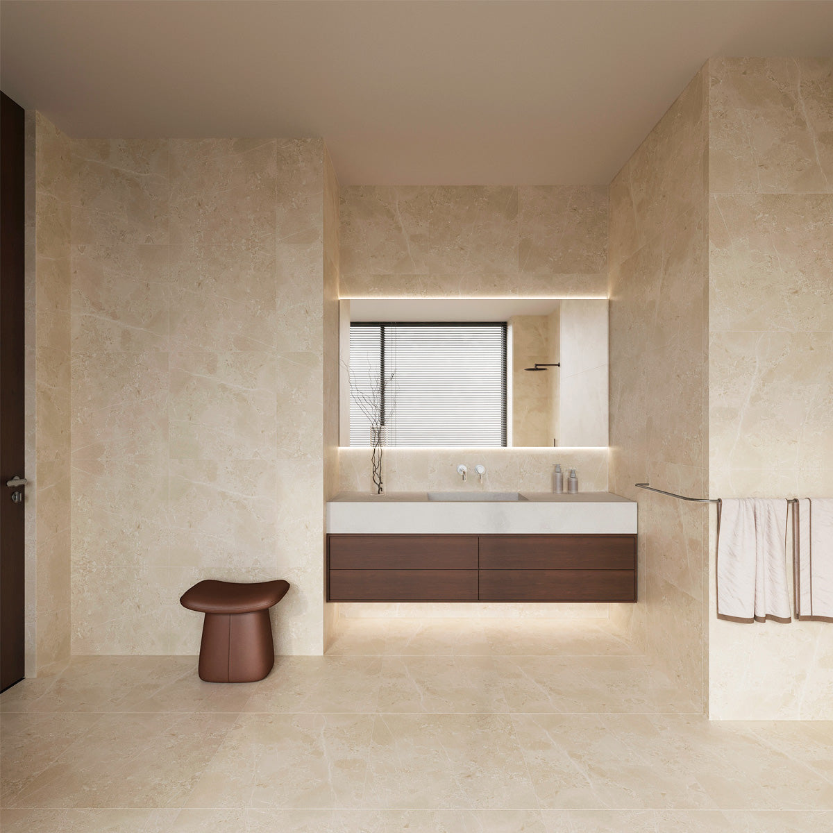 Klinker Pulse Cream Marmor Matt 60x60