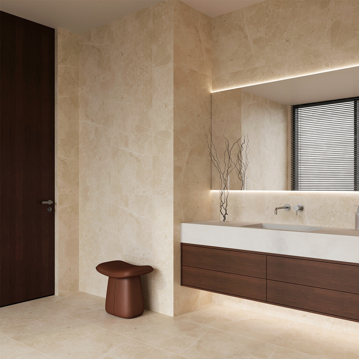 Klinker Pulse Cream Marmor Matt 60x60