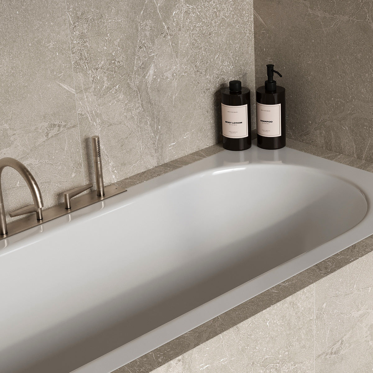 Klinker Pulse Taupe Marmor Matt 60x60