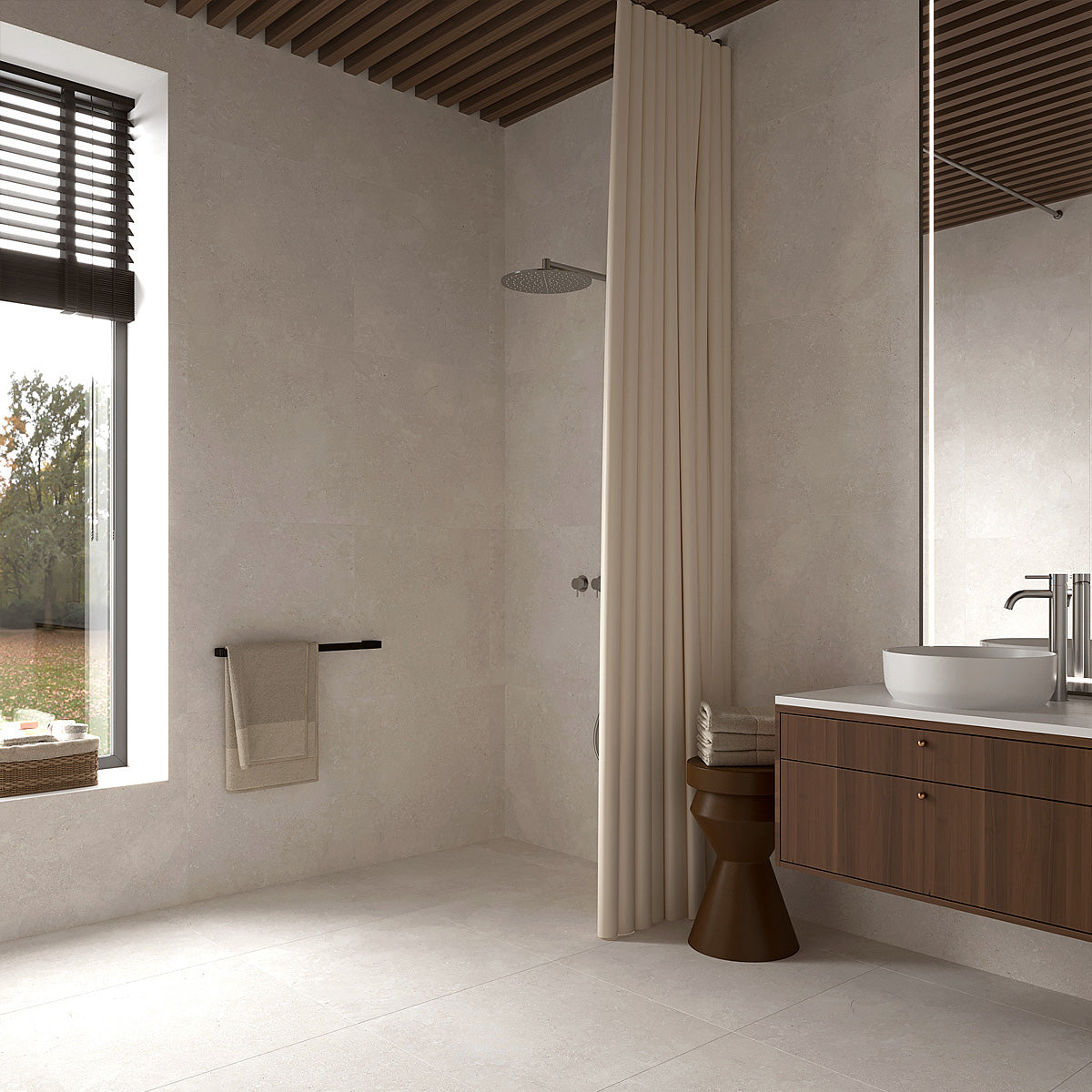 Klinker Roden Blanco Matt 60x60