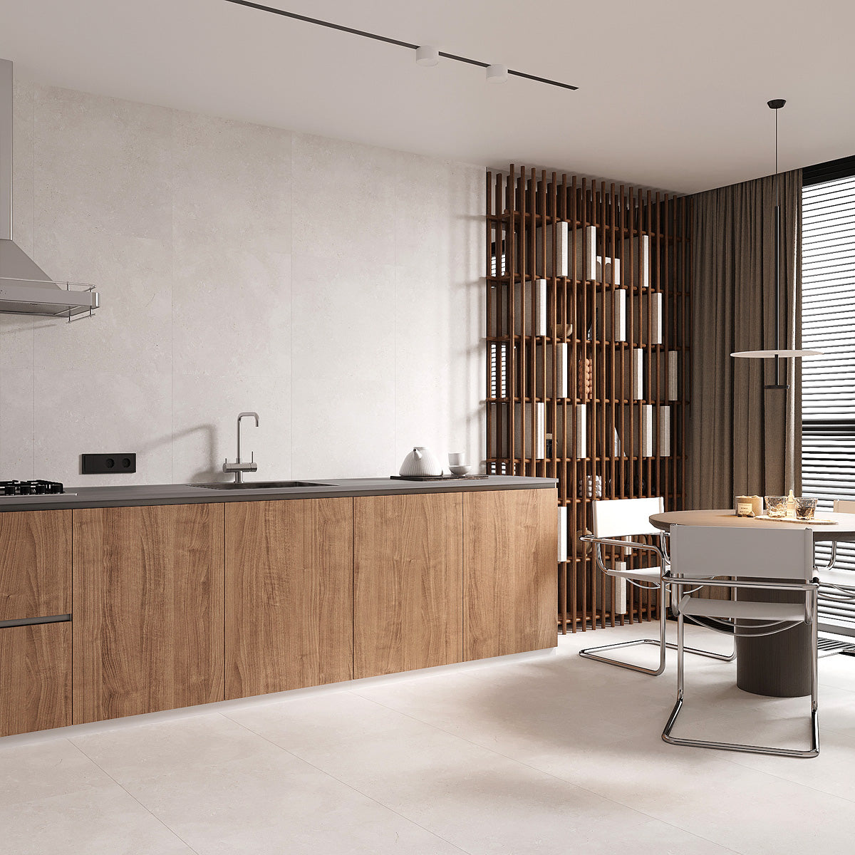 Klinker Roden Blanco Matt 60x60