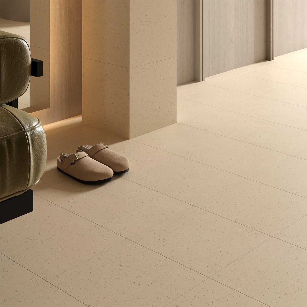 Klinker Salt & Peppar Beige Matt 30x30