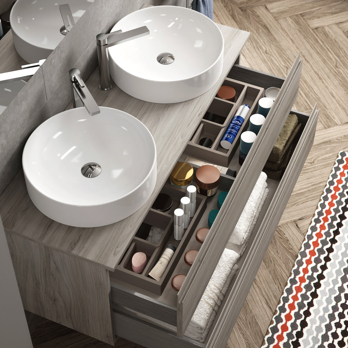 Kommod 120 cm Tenfors Norrvik Grå Furu