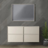 Kommod 120 cm Tenfors Nordlig Beige Mink 4 lådor
