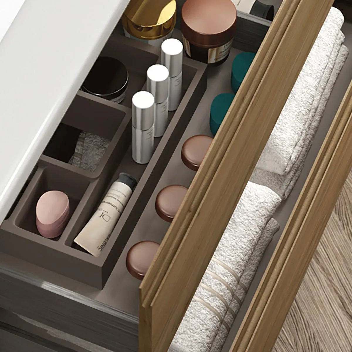 Kommod & Tvättställ 60 cm Tenfors Norrvik Ek