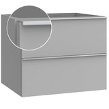 Kommod & Tvättställ 60 cm Tenfors Harmoni Grå Matt