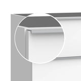 Kommod 120 cm Tenfors Harmoni Vit Matt 4 lådor