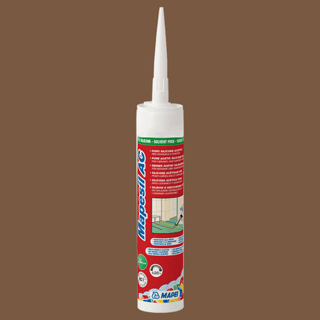 Mapesil AC Silikonfogmassa 142 Brown