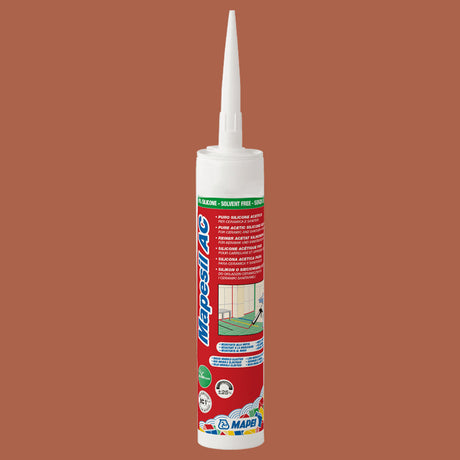 Mapesil AC Silikonfogmassa 145 Terra di Siena