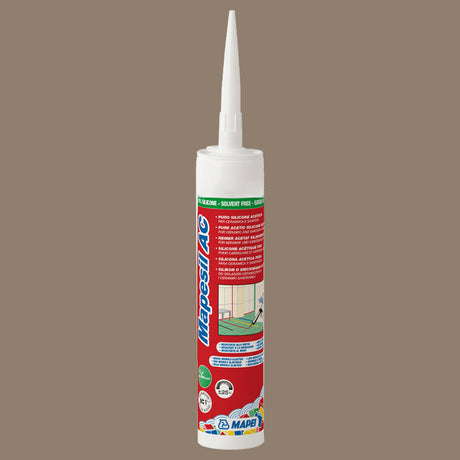 Mapesil AC Silikonfogmassa 187 Linen