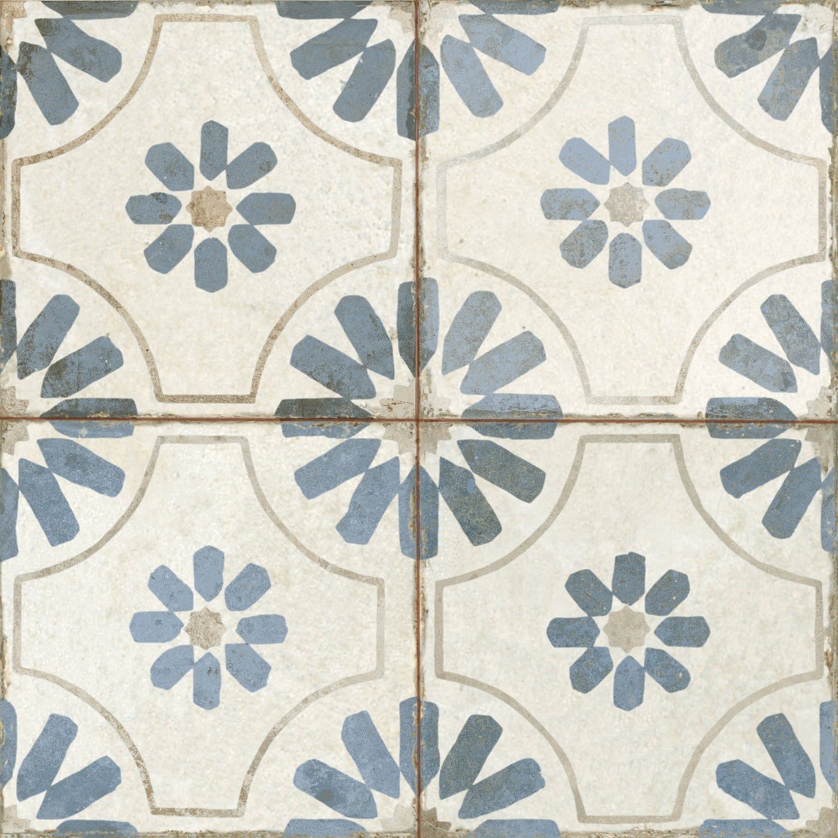 Gulvflis FS Blume Blue 45x45