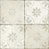 Klinker FS Blume White 45x45 swatch