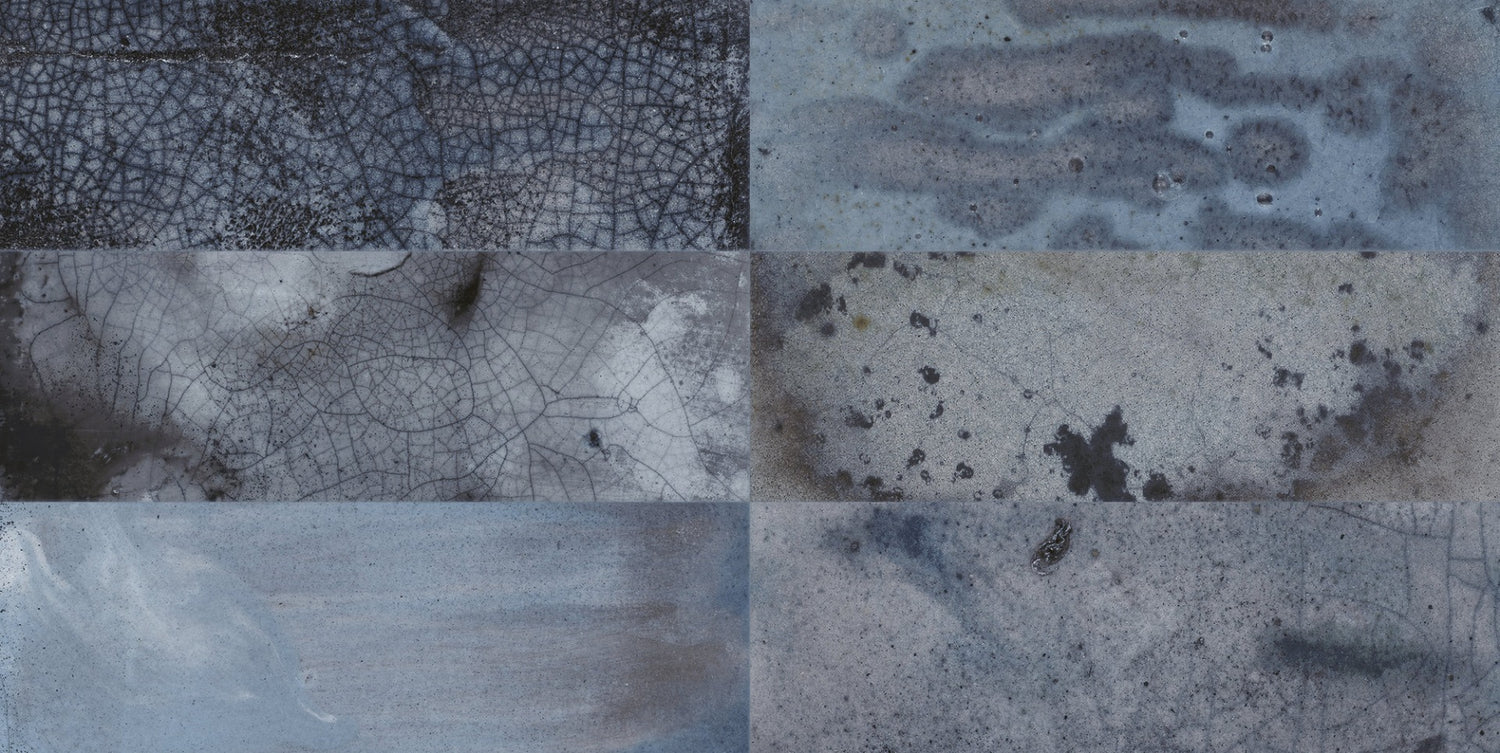 Kakel FS Raku Blue 20x40