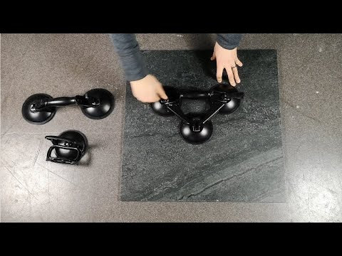 Plattlyft Bihui Två sugkoppar