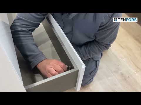 Kommod 120 cm Tenfors Harmoni Vit Matt 4 lådor