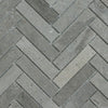 Mosaik Marmor Fishbone Stone Grey swatch