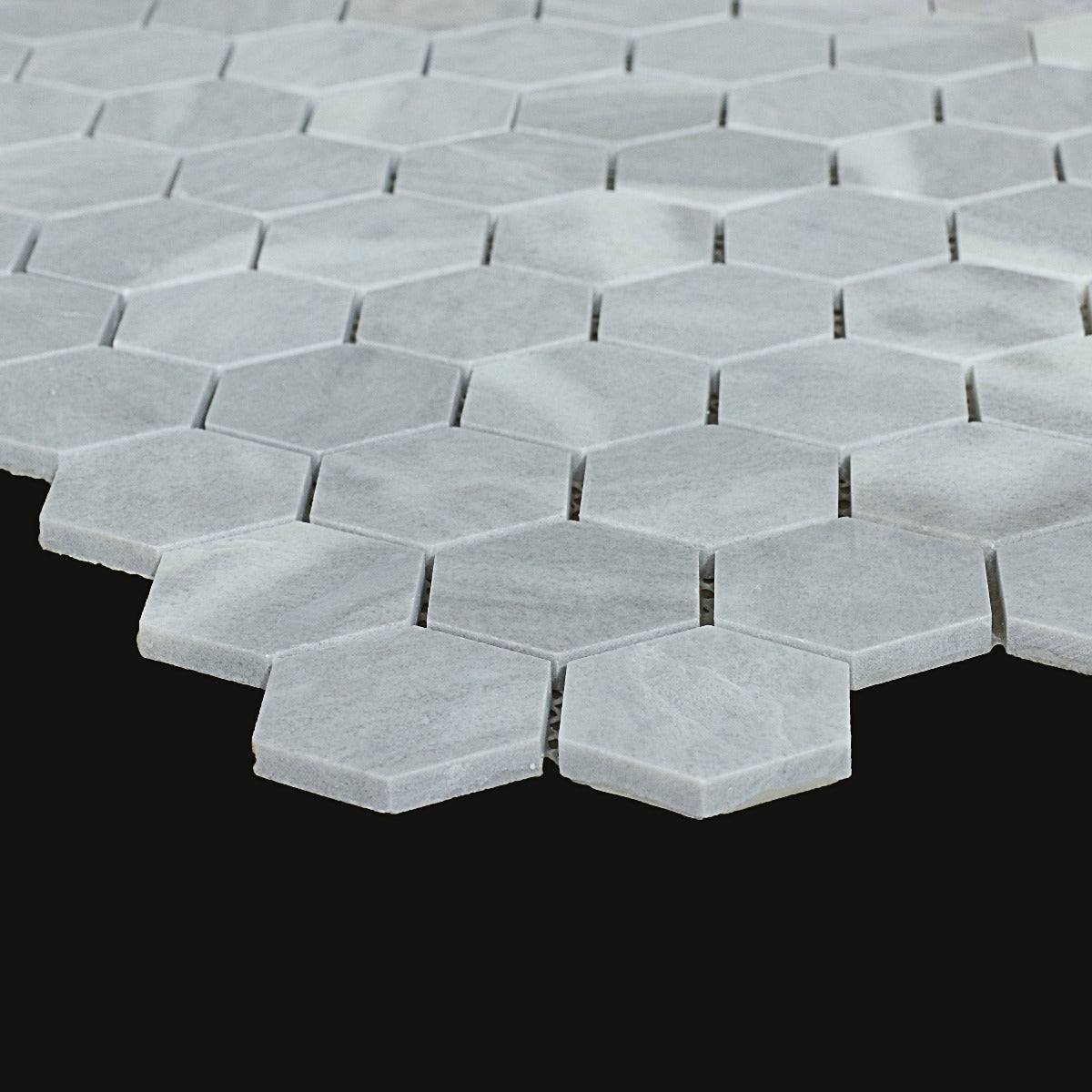 Mosaik Marmor Hexagon Light Grey
