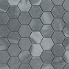Mosaik Marmor Hexagon Light Grey swatch