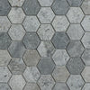 Mosaik Marmor Hexagon Rocky Grey swatch