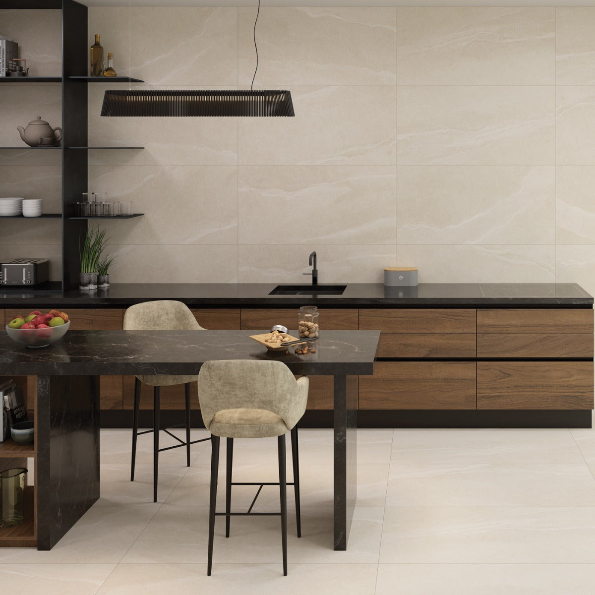 Klinker Austral Ivory Marmor Matt 60x120