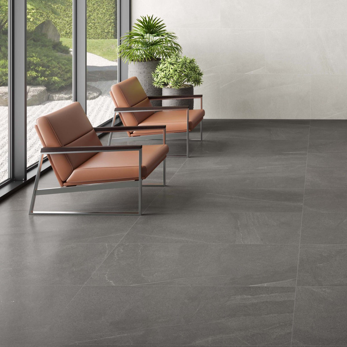 Klinker Bellevue Graphite Marmor Matt 60x60