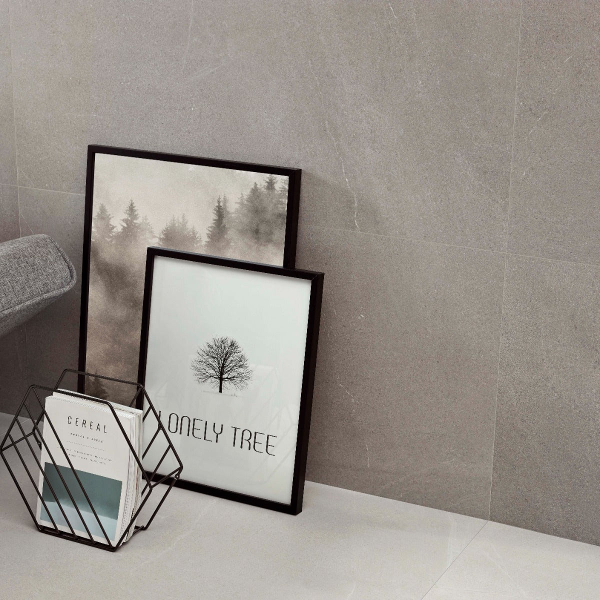 Klinker Bellevue Grey Marmor Matt 60x60