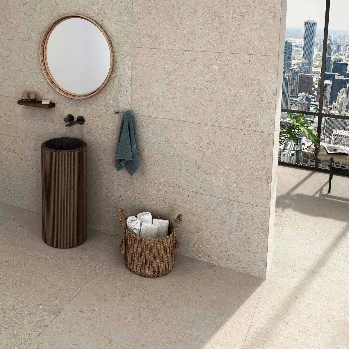 Klinker Kalksten Norr Beige Matt 60x60