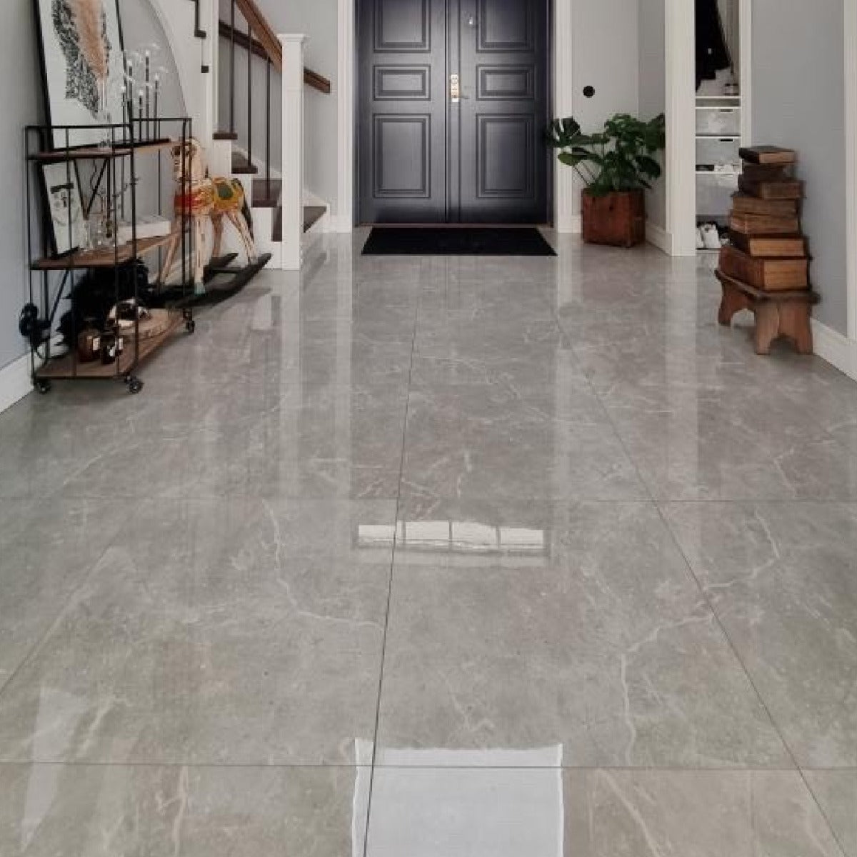 Klinker Soapstone Gray Blank Marmor 60x60