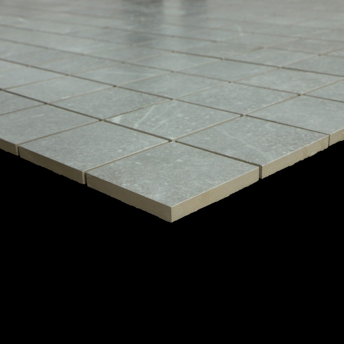 Mosaik Soapstone Silver Matt Marmor