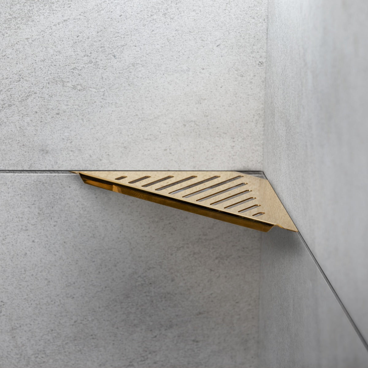 Dusjhylle hjørne New York Gold