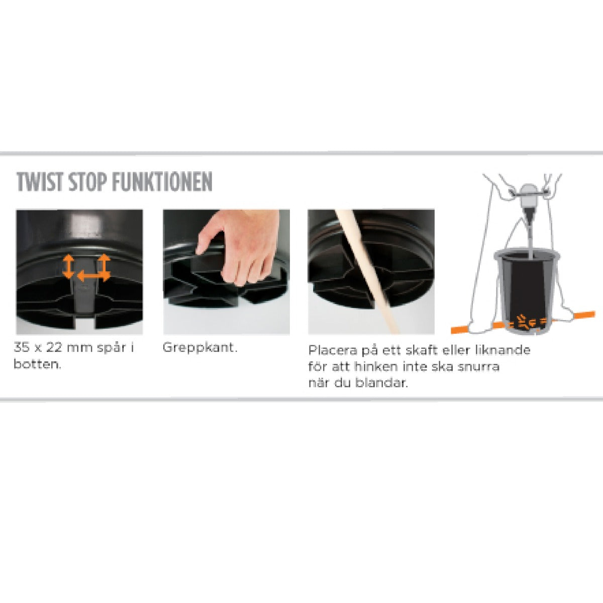 Hink 30 L Twist stop Heavy Duty