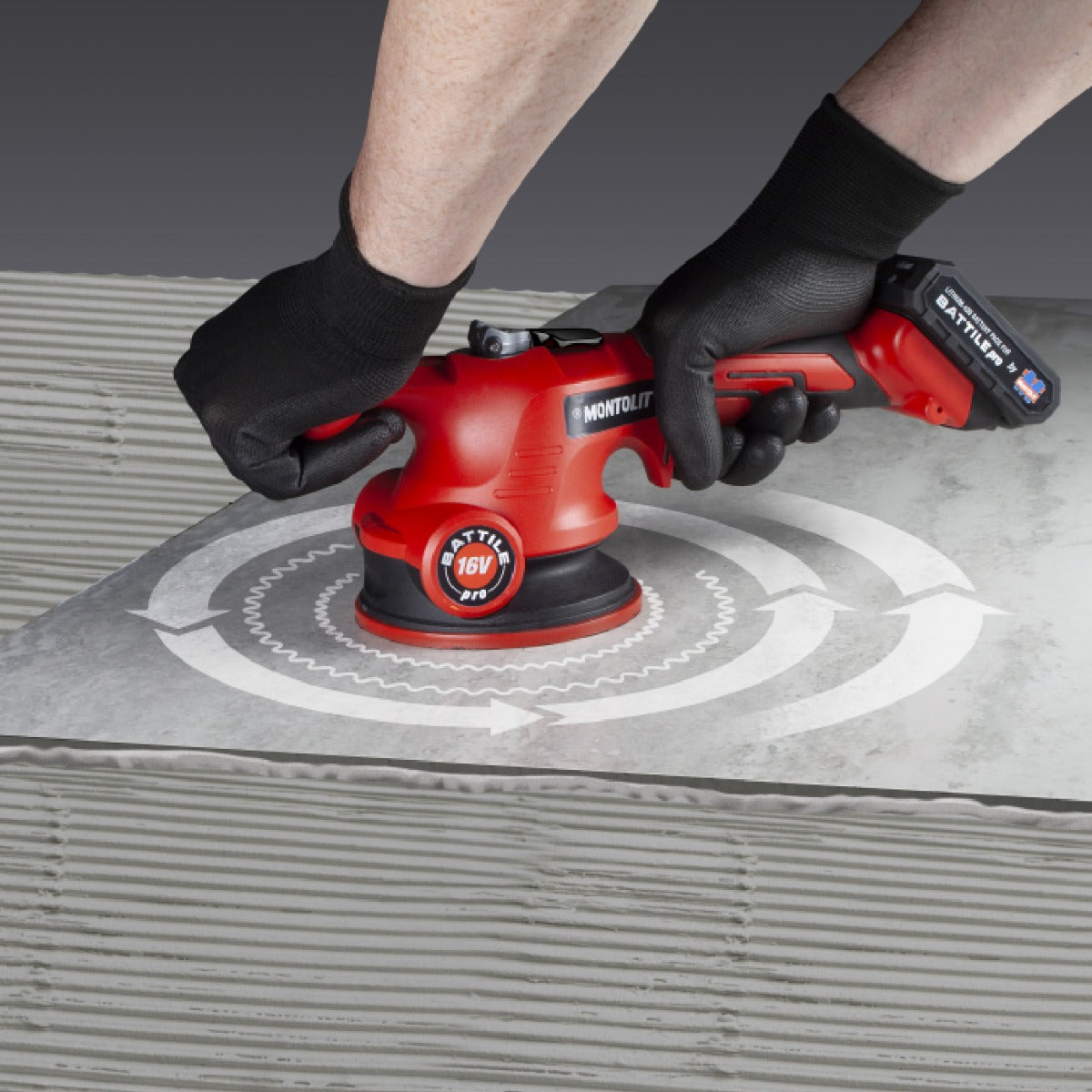 Plattvibrator Montolit Battile Pro 2B