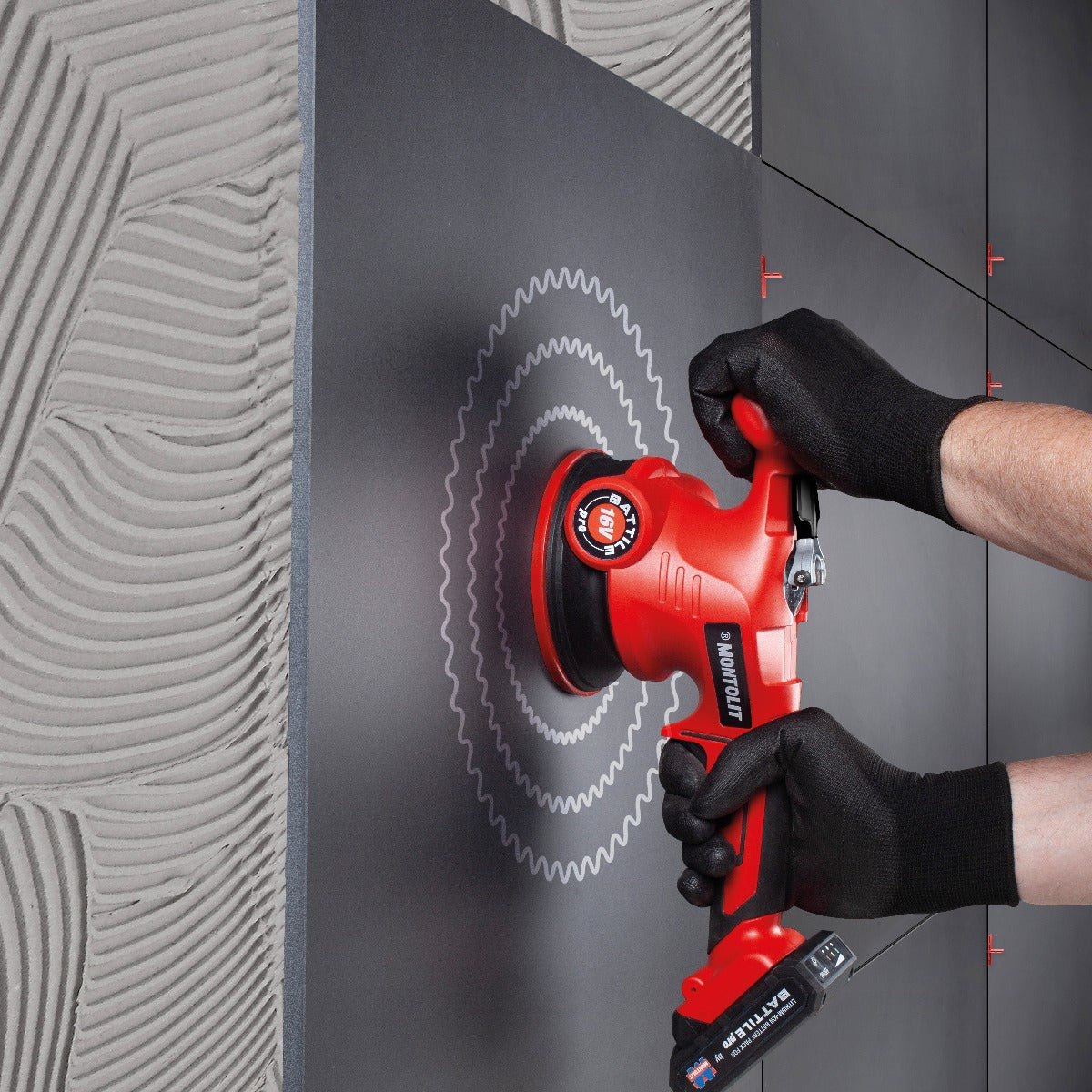 Plattvibrator Montolit Battile Pro 2B