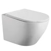 Vägghängd Toalett Tenfors Sanitario Plus Vit Blank swatch