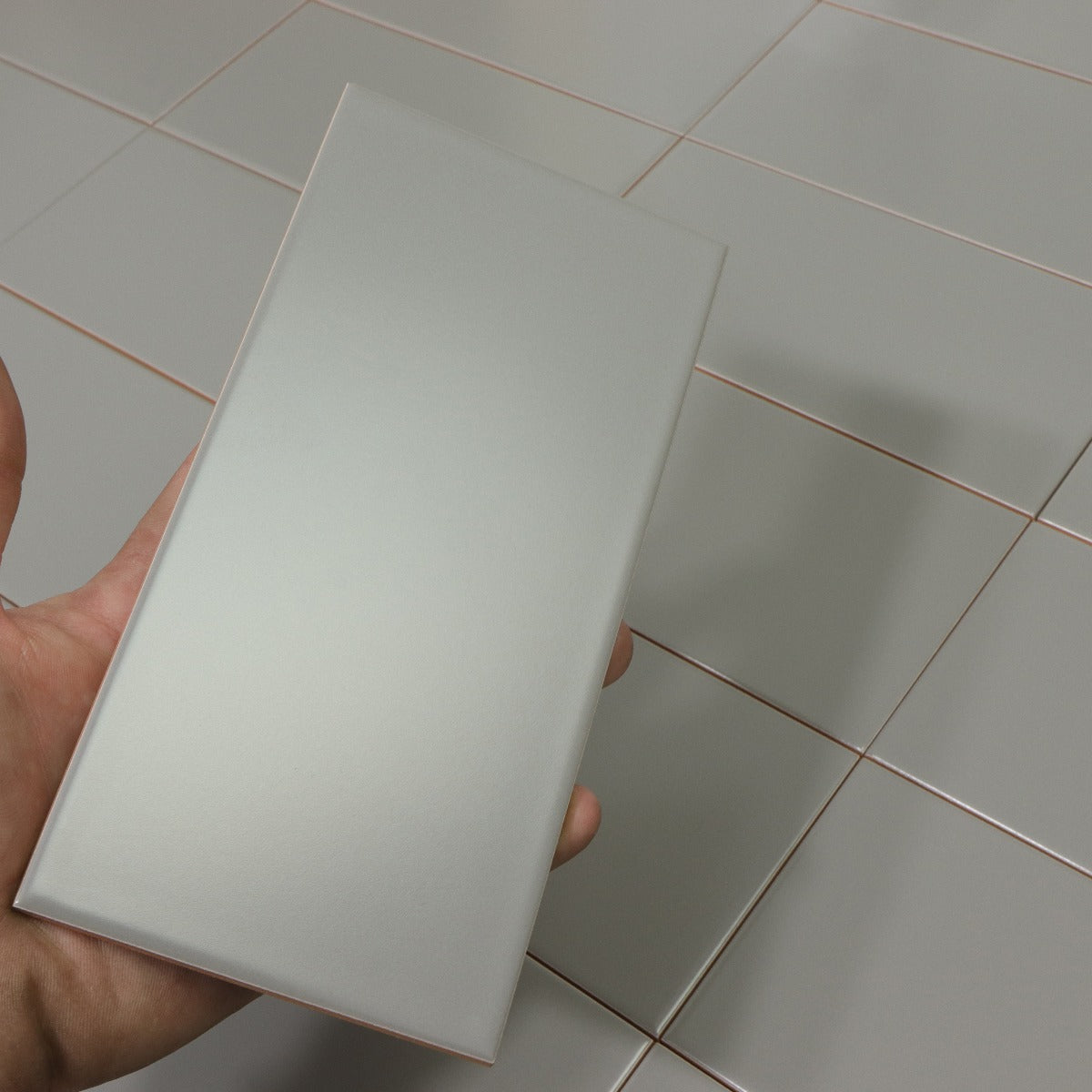 Veggflis Cemento Glatt Matt 10x20