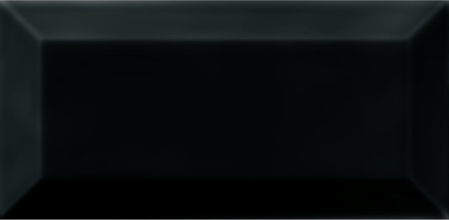 Kakel Metro Svart Matt 7,5x15