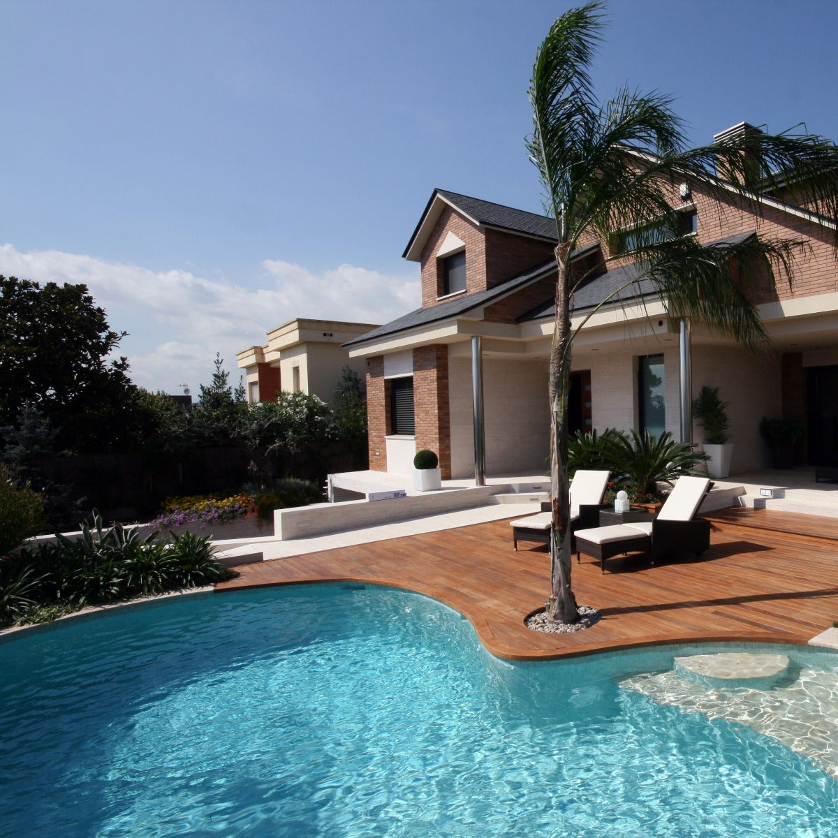 Poolmosaik Niebla Verde Cannes