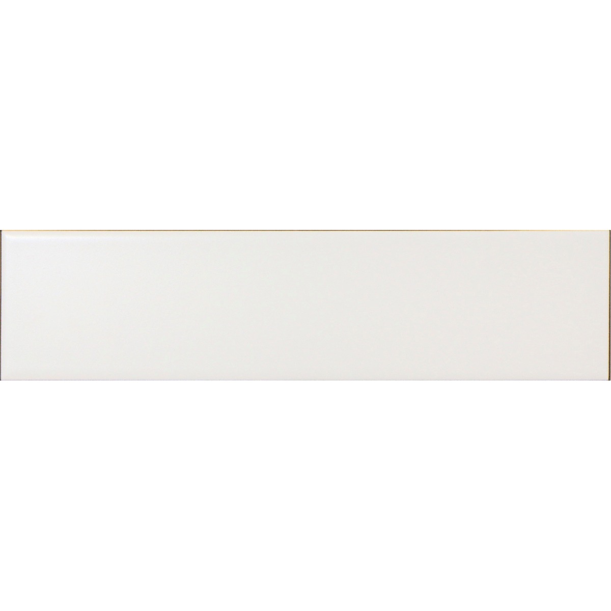 Vægflise Hvid Glat Mat 7,5x30